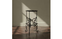 Metal Plant Stand Weather Resistant Plant Stand with Scrolling Legs Sturdy Iron Flower Pot Holder for Balcony, Garden