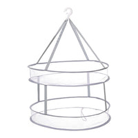 Foldable Hanging Drying Basket Collapsible Mesh Drying Rack Breathable Hanging Mesh Dryer Long-Lasting for Balcony