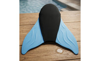 Mermaid Monofin One-Piece Mermaid Tail Fin Streamlined for Children, Divers