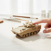 1:72 Scale Soldier Fighting Vehicle Movable Parts Chinese Armed Forces Vehicle Model Glue-No-Glue Assembly Armored Vehicle Model