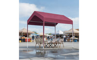 Canopy Tent Waterproof Market Tent Straight Leg Quick-Setup up Canopy for Vendors, Event Planners, Outdoor Events, Backyard