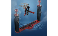 double Hand Grip Camera Rig Ball Head Underwater Camera Bracket Lightweight Photo Gear