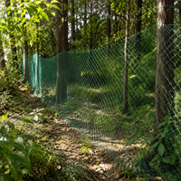 Insect-proof Net Animal Damage Control For Gardening Dark Green Fence Outdoor Animal Enclosure Polyethylene Flexible Material
