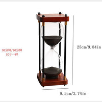 30-Minute Glass Hourglass Timer Vintage Desktop Decor Creative Gift