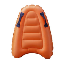 Side Handles Aquatic Play Item Tropical Style Inflatable Surfboard Toy