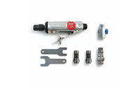 Pneumatic Die Grinder Kit Compact Size Air Powered Rotary Tool Set Aluminum Body