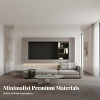 Recessed TV Niche Space-Saving Stainless Steel TV Wall Sturdy Stainless Steel Wall Niche for Interior Designers, Contractors, Home Theater, Bedroom