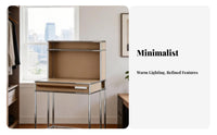 Modernist Inspired Combinable Vanity Block flexible Combination personalizedizable Cabinet Minimalist Aesthetic Stackable Storage Unit Multi-Functional for Makeup Users, Design aficionados, Apartment Dwellers, boudoir, Bedroom, Home Office