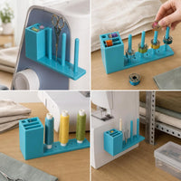 Magnetic Bobbin Holder and Sewing Tool Organizer for Sewing Machines