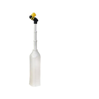 Handheld Vibrating Pollinator Long Stem Electric Plant Pollinator Pollination Brush White for Greenhouse, Indoor Crops