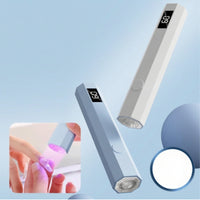 Handheld Nail Curing Lamp Rechargeable Nail Curing Wand Beauty Tool Compact for DIY Manicure Lovers, Home Manicures, Travel