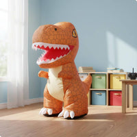 Automatic Inflation RC Dinosaur Toy Roaring Sound Wireless Control Dinosaur Toy 360° Rotation for Children