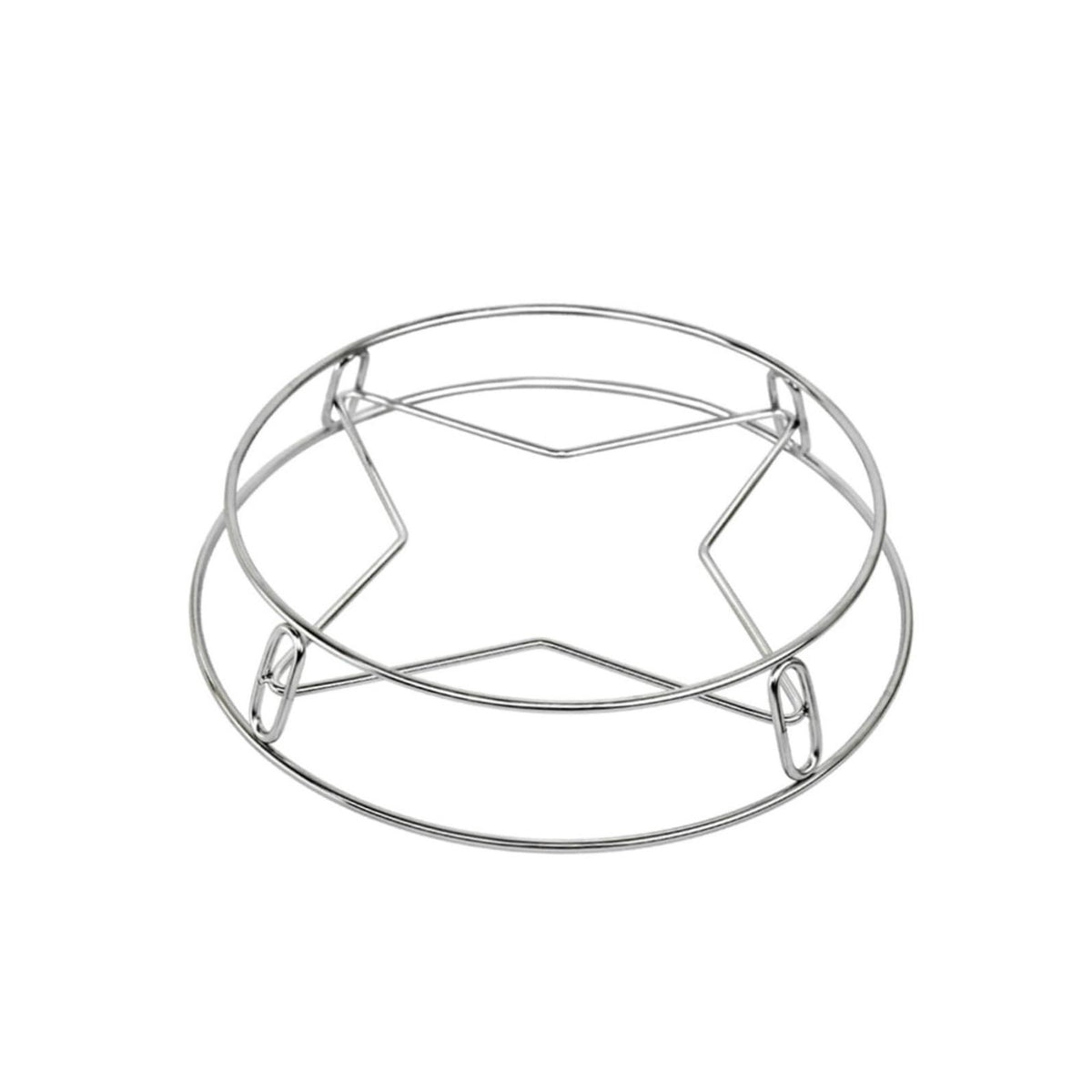 Pot Rack Multi-Functional Stainless Steel Steaming Stand Heavy Duty Heat Resistant for Countertop, Dining Table