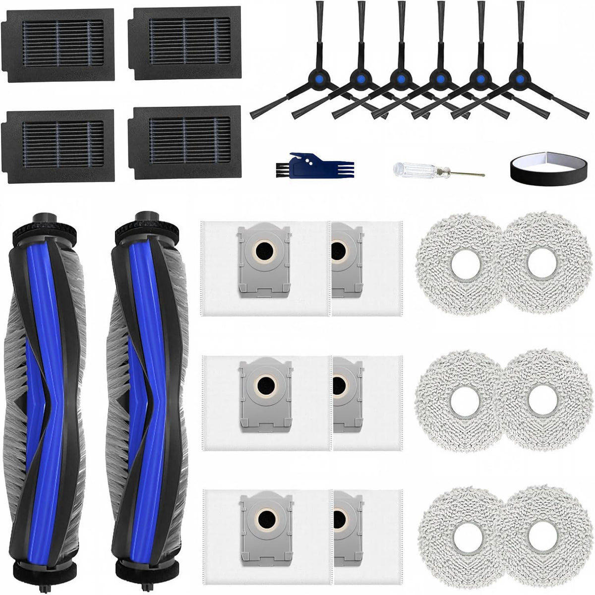 Replacement Roller Brush for DEEBOT T50 Max Pro Omni Vacuum