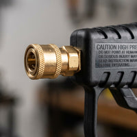Power Washer with 4000 PSI Water Pressure for Car Cleaning, Jet Washer with Brass Head and Hose Connector, High Pressure Wash Set