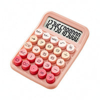 Desktop Calculator Tilted Screen Electronic Calculator Electronics Big-Button Portable for Office Workers, Classroom, Dorm Room