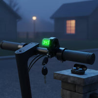 Electric Bike Throttle with Lockable Keyed Part Wired for Commuters