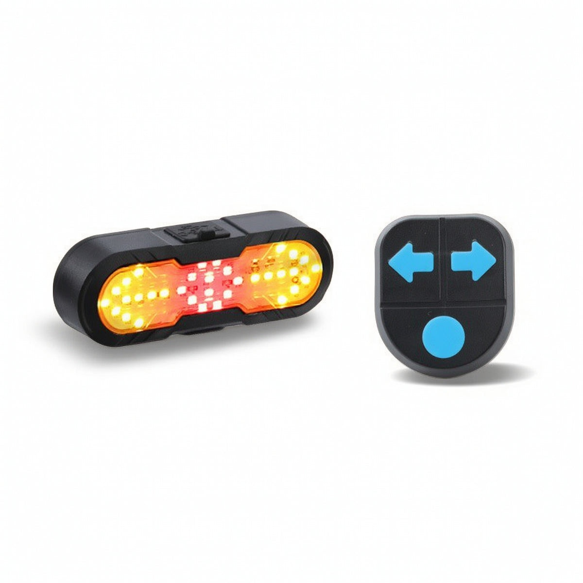 LED Bike Tail Light with Turn Signals Flashing Bike Tail Light with Wireless Control for Commuters