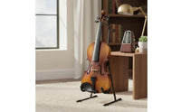 With Case 4/4 Violin Set Solid Wood Acoustic Violin Complete Accessory Pack Full Size Fiddle Kit Glossy Finish for Beginners, Students, Practice, Music Class