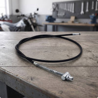 Flexible Motorcycle Cable with Spring DIY Throttle Cable Solderless Heavy Duty for DIYers, Garage