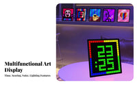 Personalizedizable Point Art Display Bluetooth Connectivity Personalizedizable Illuminated Array Display App Controlilluminated