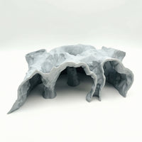 Resin Aquarium Cave Natural Aquarium Rock Cave Aquatic Tank Hideout Safe for Aquascaping