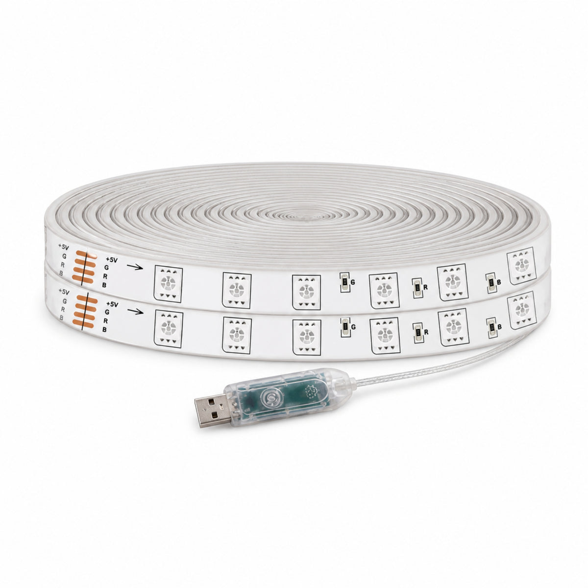 Bluetooth LED Strip with App Control Waterproof LED Strip Lights with Bluetooth Lighting Color Changing Flexible for Outdoor