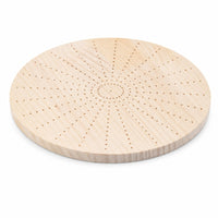 Round Crochet Blocking Board Evenly Spaced Holes Knitting Blocking Board Stainless Steel Craft Tool Smooth for Shaping Crocheted Pieces