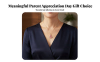 Gourd Charm Necklace Light Luxury Crystal Gourd Clavicle Chain Great Gift