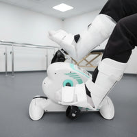 Motorized Electric Stepper with Handheld Controller Anti-Slip Rehabilitation Stepper Compact Electric Leg Exerciser Automatic for Rehab Patients, Seniors, Physical Rehabilitation, Home