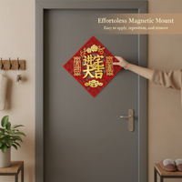 Housewarming Door Sticker for New Home Decoration and Moving Ceremony