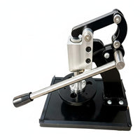 Multi Material Use Manual Die Cutter Compact Size Hand Press Die Cutter Heavy Duty Leather Punch Press High Pressure for Sample Makers, Crafters, Craft Studio, Workshop