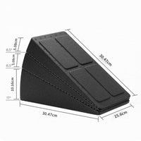 Non-Slip Foam Slant Board Modular Calf Stretch Wedge Textured Slant Board with Strap Long-Lasting for Athletes, Yogis, Home Gym
