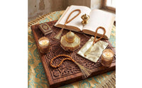 12 Sets Gift Set Wooden Prayer Beads Lightweight Wooden Mala Bracelet Calming Spiritual Jewelry Grounding for Meditation