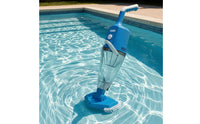 Pool Vacuum Handheld Underwater Vacuum Easy to Assemble Underwater Cleaner with Telescopic Pole for Pond Keepers, Spas