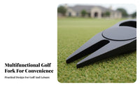Multi-Functional Golf Divot Tool Bottle Opener Portable Divot Tool Bottle Opener Lightweight for Golfers, Adults, Outdoor Sports, Clubhouse