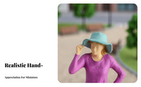 Sand Table Character Model DIY Accessories Miniature Landscape Characters Miniature Landscape Decoration Highly Detailed