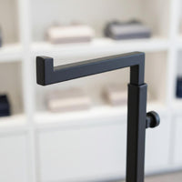 Metal Purse Display Rack Elegant Design Countertop Bag Display Rack Rust Metal Purse Hanger Stand for Retailers, Commerce Show, Closet Organization