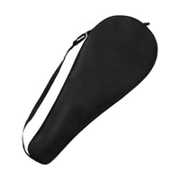 Shielding Tennis Racquet Cover with Shoulder Strap Slim Tennis Racket Bag with Shoulder Strap Lightweight Single Racket Carrying Case Portable for Beginners, Training, Travel