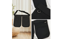 Adjustable Waist Apron with Pockets Multi-Pocket Tool Belt Bag Long-Lasting Utility Waist Pack Handsunrestricted for Work, Outdoor Errands, Cycling