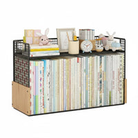Space-Saving animalshapedShaped Book Stand Child-Safe Design Desktop Organizer Multi-Compartment Storage Rack Easy Assembly for Children, young children, Parents, kid's Room, play area, Study Table