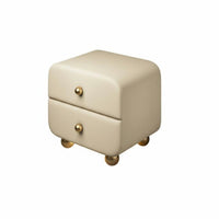 Modern Minimalist and aesthetic NimbusShaped Cabinet Two-Drawer Storage Bedside Table Cute Design Nightstand Fully Assembled for Children, homeowners, Young grown-ups, kid's Room, Nursery