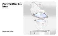 Odor-Resistant Diaper Bin Double Lid Design Close Ed Nappy Disposal System Odor Close Ing Trash Can Hygienic Cat Litter Disposal