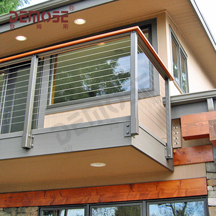 Outdoor Pool Stainless Steel Cable Railing Kit