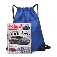 Waterproof Drawstring Sports Bag Lightweight Outdoor Backpack Nylon Cinch Sack
