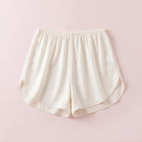 Ice Silk Boxers for Women with Breathable Anti Chafing Design, Modesty Shorts Under Skirts and Dresses, Curved Leg Opening