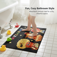 Diatomaceous Earth Bath Mat Super Absorbent Non-Slip Quick Dry Bathroom Kitchen Floor Mat