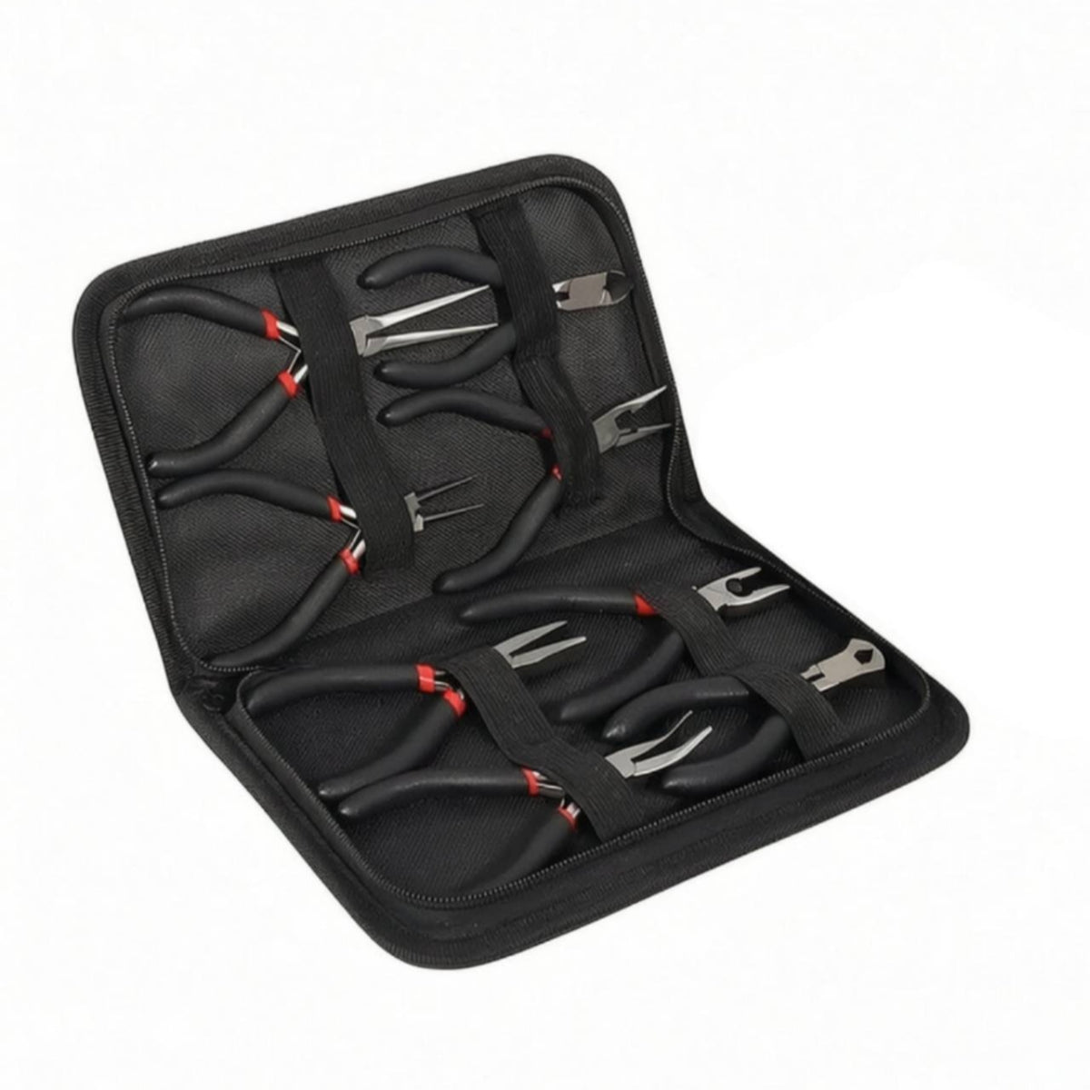 8 Pieces Jewelry Making Pliers Set Precision Micro Jewelry Pliers Set Beading Tools for Hobbyists