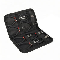 8 Pieces Jewelry Making Pliers Set Precision Micro Jewelry Pliers Set Beading Tools for Hobbyists