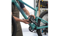 Mountain Bike Crankset 104 Crankset with Bottom Bracket Hollow Crank Arm Set with Bottom Bracket for Trail Riding